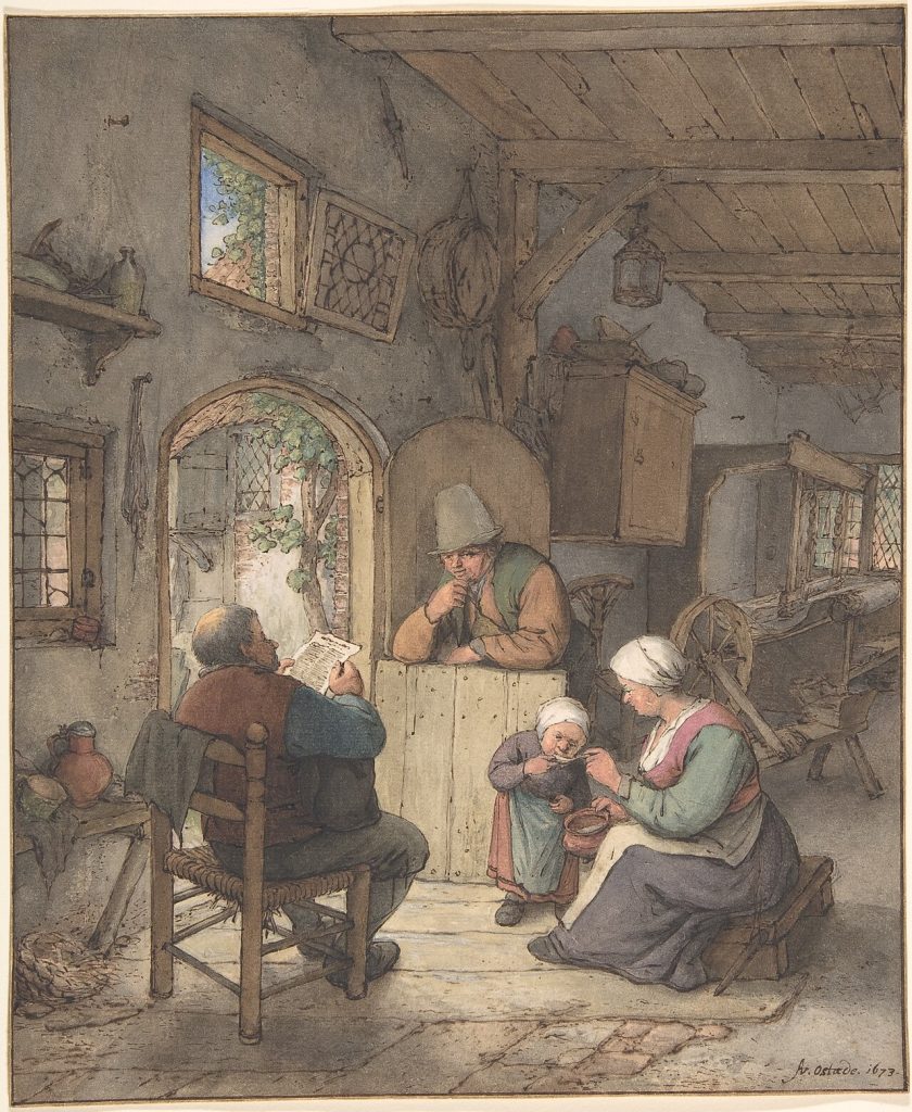 Bauernküche: Aufklärung