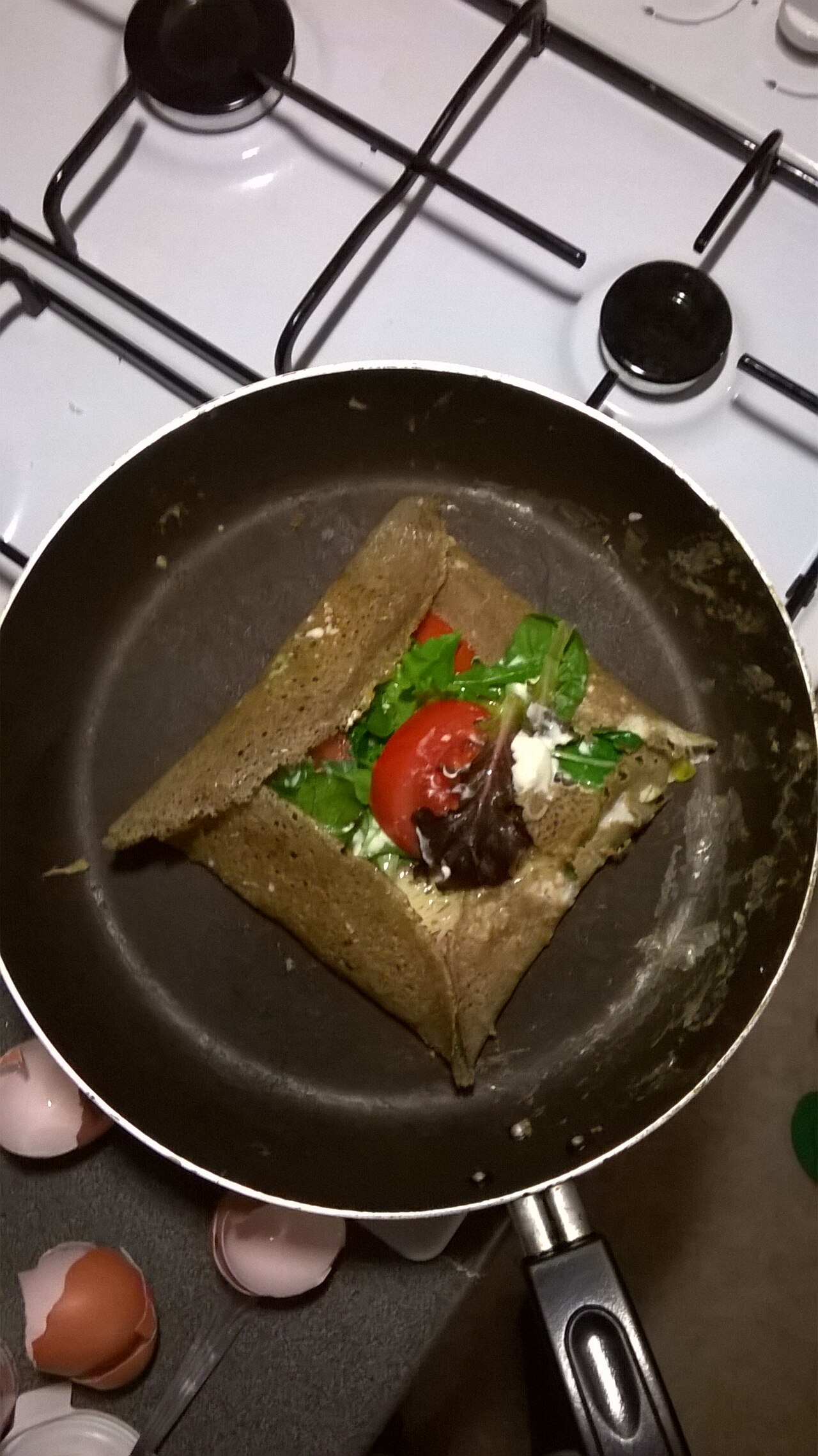 Галета с гречкой