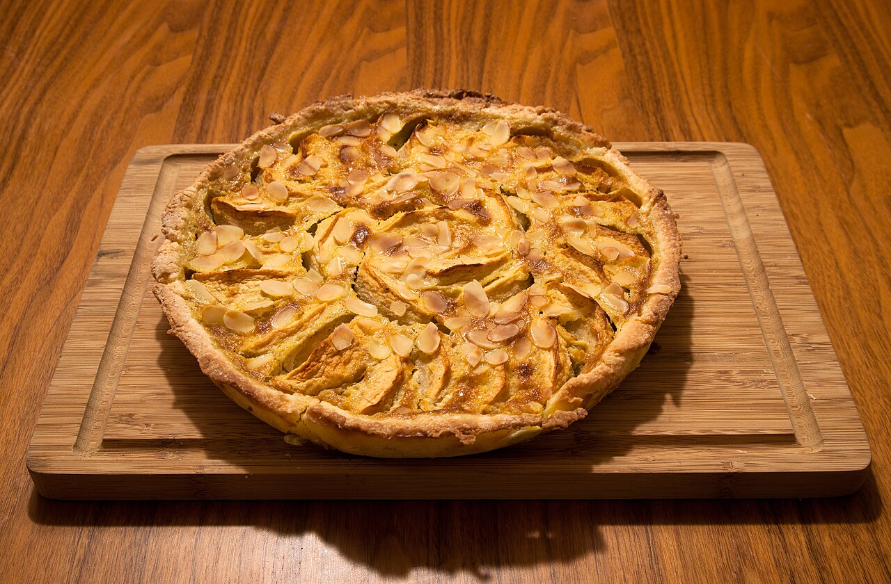 Normannische Apfeltarte