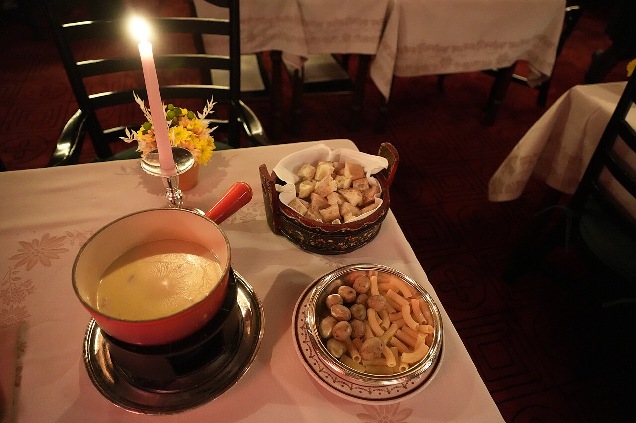 Фондю «пополам»