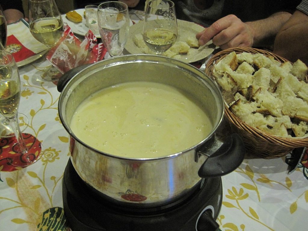Фондю «пополам»