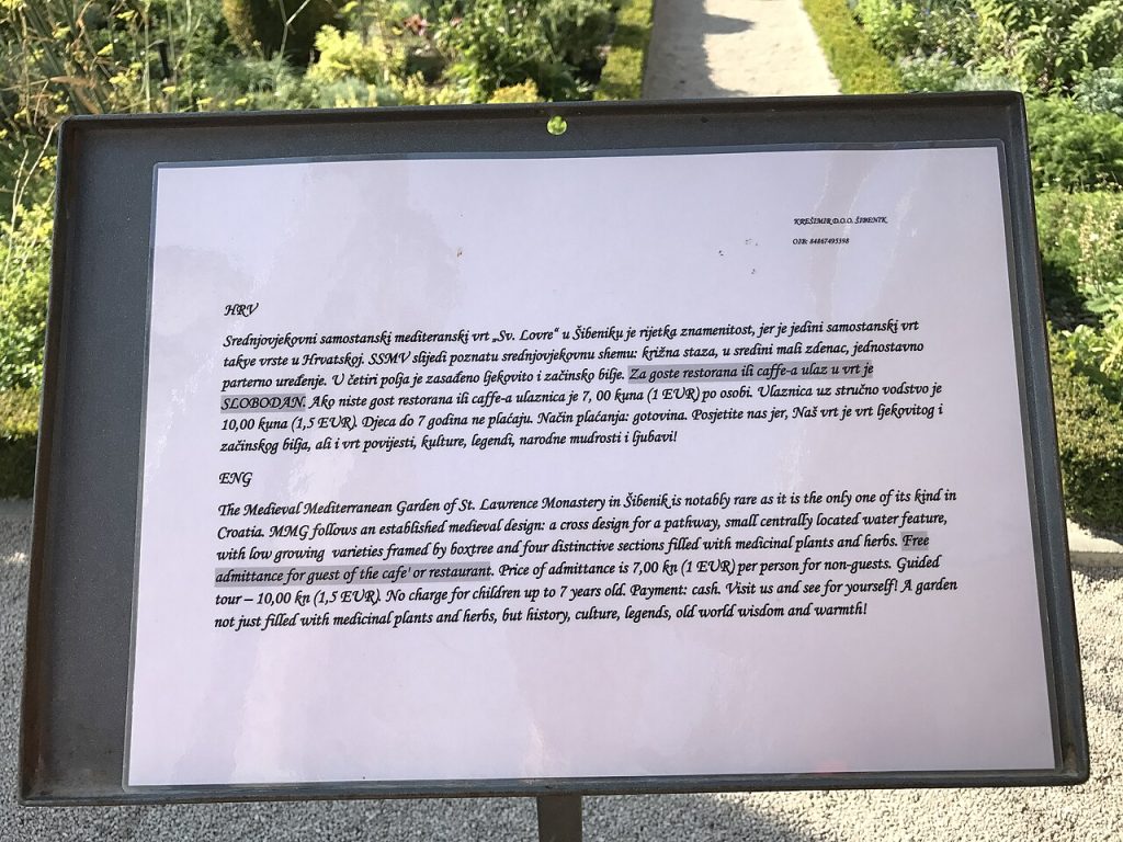 Gemüsegärten und Klostergärten