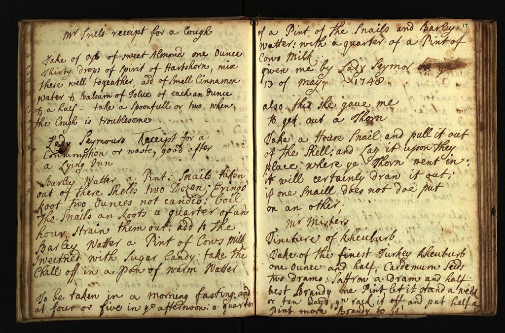 Kochbücher: von Handschriften bis Escoffier