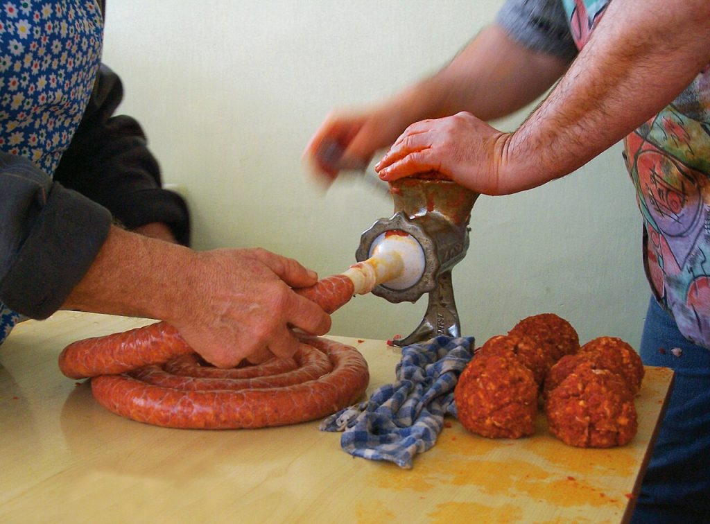 Wurst und Fleischerhandwerk